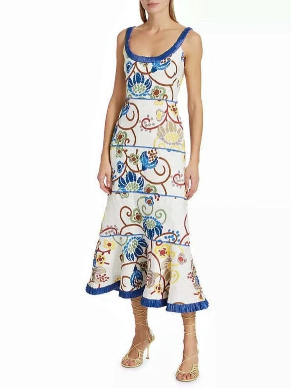 Alexis Zelda Dress in Tuscan Garden